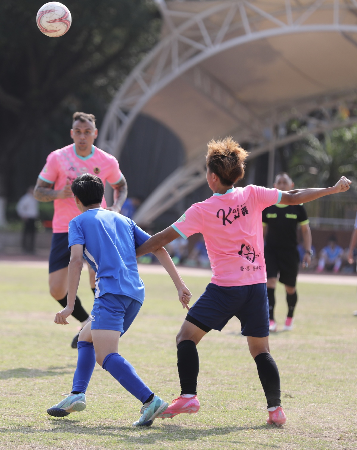 澳门代表队在足球赛中实现胜利