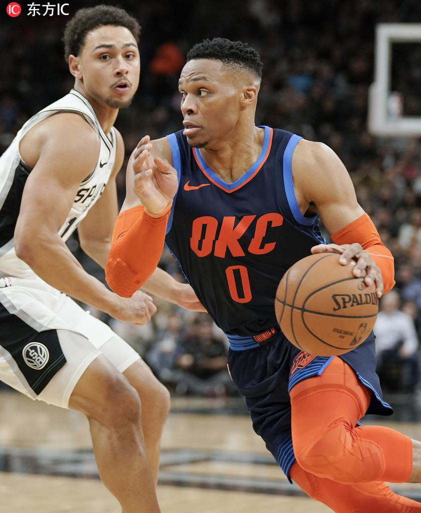 爵士力克马刺，威斯布鲁克关键制胜的简单介绍